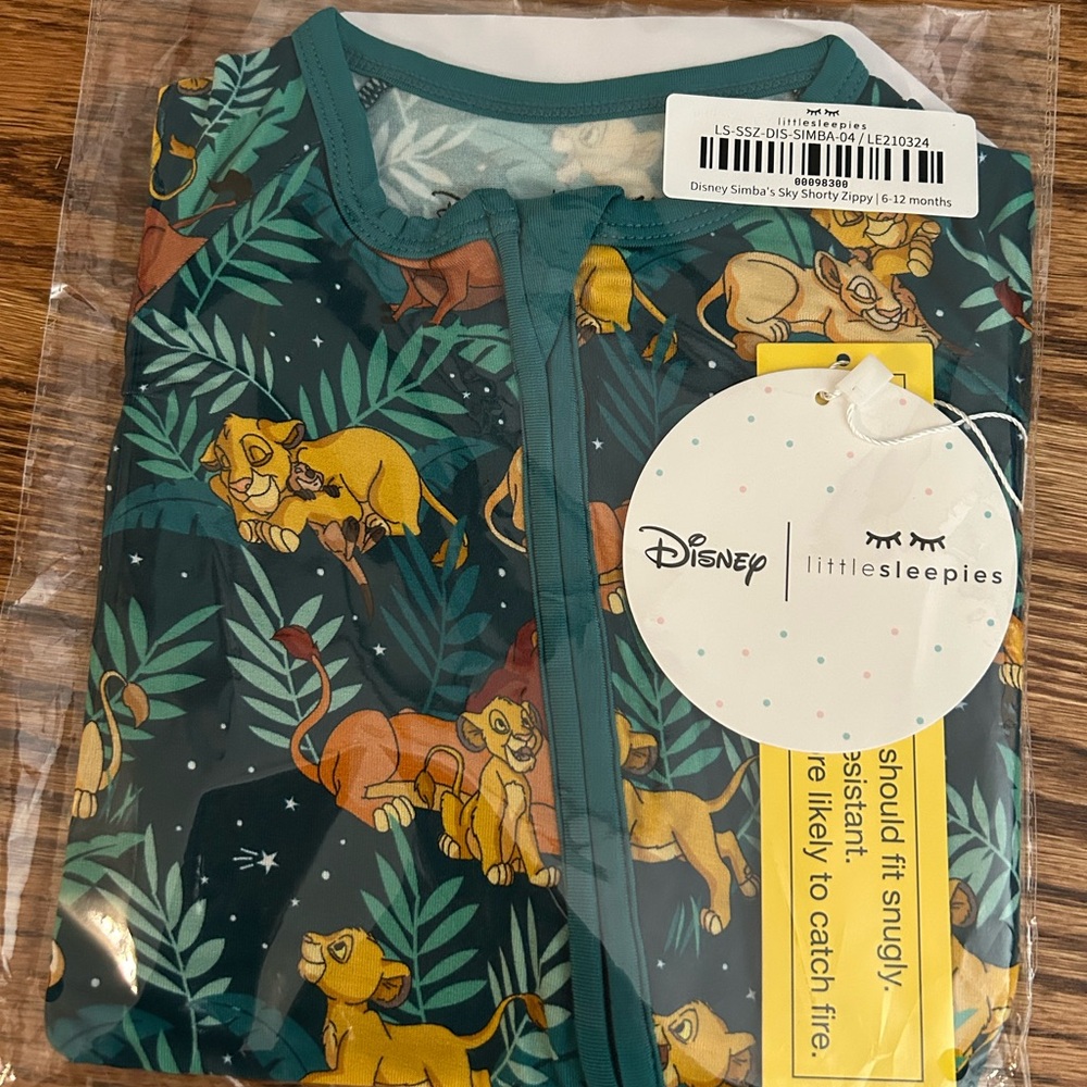 Little Sleepies Simba Jungle Print Pajamas